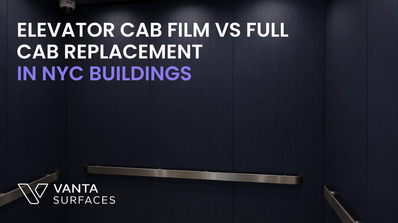 Elevator Cab Film vs Full Cab Replacement  in NYC Buildings 
